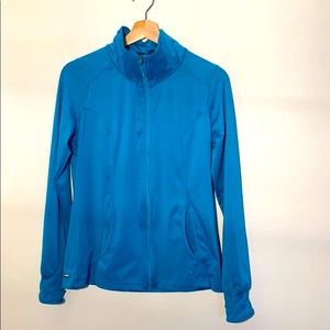 Danskin Blue Zip up /Track Jacket